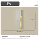 Axyaa Geometric Shadow Metal Sconce Light for Living Room Bedroom & Aisle