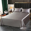 Axyaa Silk Summer Quilt & Printed Tencel Sheet Set - High-End Sleep Essentials