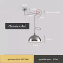 Axyaa Adjustable Swing Arm Pendant Light Chandelier for Dining Room