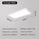 Axyaa Modern Minimalist LED Ceiling Lamp for Living Room Bedroom Lighting