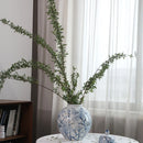 Axyaa Blue White Porcelain Ceramic Vase Home Decoration