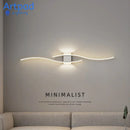 Axyaa LED Wall Lamp for Modern Living Spaces - Interior Line Lighting Fixture