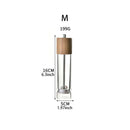 Axyaa Wooden & Acrylic Grinder: Multifunctional Manual Pepper Mill & Salt Crusher