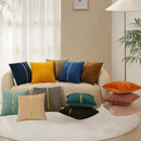 Axyaa Flannel & Dutch Velvet Pillow Cover Set - 45x45 Home Decor