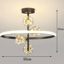Axyaa Modern LED Pendant Chandelier for Dining Room Lighting
