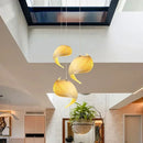 Axyaa Conch Shell Chandeliers: Creative Pendant Lights for Room Decor & LED Fixture.