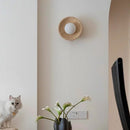 Axyaa Yellow Stone Glass LED Wall Lamp with Switch - Indoor Wall Light