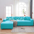 Axyaa Solid Color Waterproof Sofa Cover, Elastic Fabric, Full Bag Design