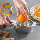 Axyaa Stainless Steel Orange Lemon Juicer Manual Crusher Vegetable Fruit Processor