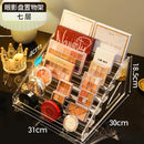 Axyaa Acrylic Makeup Organizer: Nail Polish, Lipstick, Eye shadow, Blush & Cosmetics Display