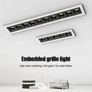 Axyaa LED Grille Ceiling Light 10W 20W 30W for Home Shop Decor