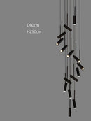 Axyaa Modern LED Pendant Chandelier for Living and Dining Room Decor