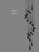 Axyaa LED Pendant Chandeliers: Modern Dining Room & Living Room Lighting