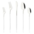 Axyaa Stainless Steel Cutlery Set - Fork Spoon Knife Dinnerware Flatware