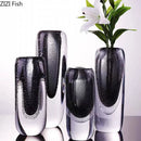 Axyaa Transparent Bubbles Glass Vase Hydroponics Flowers Pots Desk Decor Artificial Floral Vases Home Decor