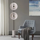 Axyaa Modern Marble Base Floor Lamp: Creative Home Decoration for Living Room & Bedroom