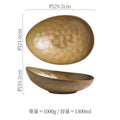 Axyaa Ceramic Bowl Set for Molecular Cuisine and Restaurant Tableware.