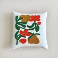 Axyaa Floral Pillow Cover for Home Decor - 45x45cm Cotton Square Case
