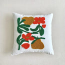 Axyaa Floral Pillow Cover for Home Decor - 45x45cm Cotton Square Case
