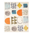 Axyaa Letter Print Living Room Carpet: Modern, Creative, & Fashionable Large Area Rug
