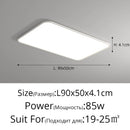 Axyaa Ultra-thin LED Ceiling Light for Modern Living Room, Bedroom, Study, and Balcony