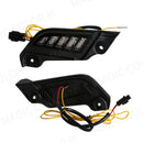 Axyaa LED Daytime Running Light Fog Lamp for Toyota Tacoma 2012-2015 White Daylights Yellow Turn Signal