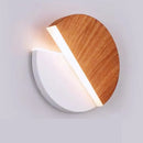 Axyaa LED Wall Lamp 360 Degree Rotation Adjustable Bedside Lights White Black