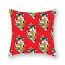 Axyaa Nordic Wind Dazzle Cartoon Print Pillowcase Sofa Cushion Cover