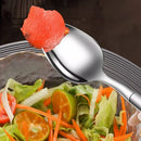 Axyaa Stainless Steel 2-in-1 Fork Spoon for Pasta Salad & Household Dining