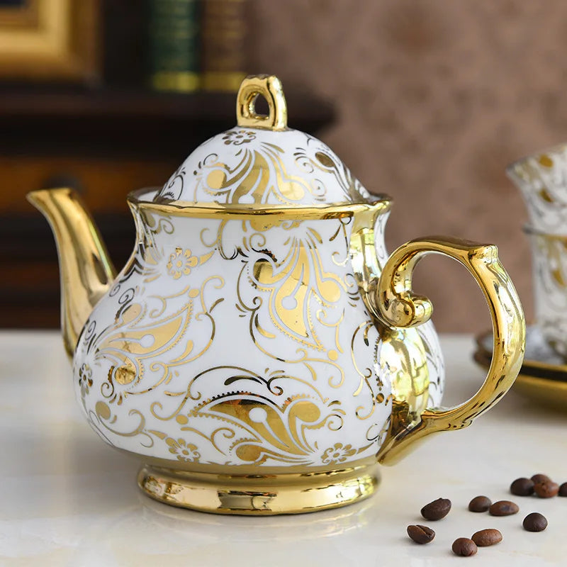 Axya Nordic Noble Bone Coffee Set with Tea Spoon