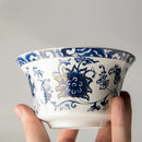 Axyaa Bird Tea Gaiwan Set - 350ml Porcelain Art Tea Bowl Kit