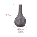 Coarse Pottery Mini Flower Vase Set by Axyaa - Japanese Home Decor & Tea Set Accessories