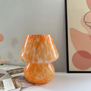 Axyaa Mushroom Lamp Cream Style Simple Interior Bedside Cute Girl Decor Desk Floor