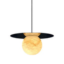Axyaa Marble Ball Pendant Light: Nordic Modern LED Bedside Lamp & Corridor Fixture