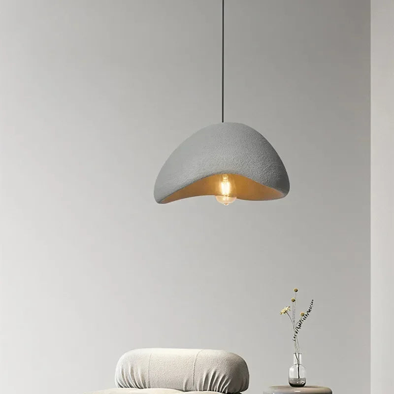 Axyaa Wabi Sabi LED Pendant Lamps: Living Dining Room Loft Chandelier Luminaire