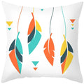 Axyaa Feather Dream Catcher Pillowcase - Nordic Color Sofa Cushion Cover