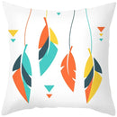 Axyaa Feather Dream Catcher Pillowcase - Nordic Color Sofa Cushion Cover