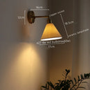 Axyaa Ceramic Copper LED Wall Lamp Nordic Modern Wandlamp Applique Da Parete