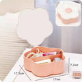 Axyaa Kawaii Floral Jewelry Box Organizer for Girls and Women