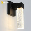 Axyaa Outdoor Crystal Wall Light IP65 Waterproof Sconce Luminaire