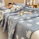 Axyaa Cotton Three-Layer Yarn Towel Quilt - Lightweight & Soft