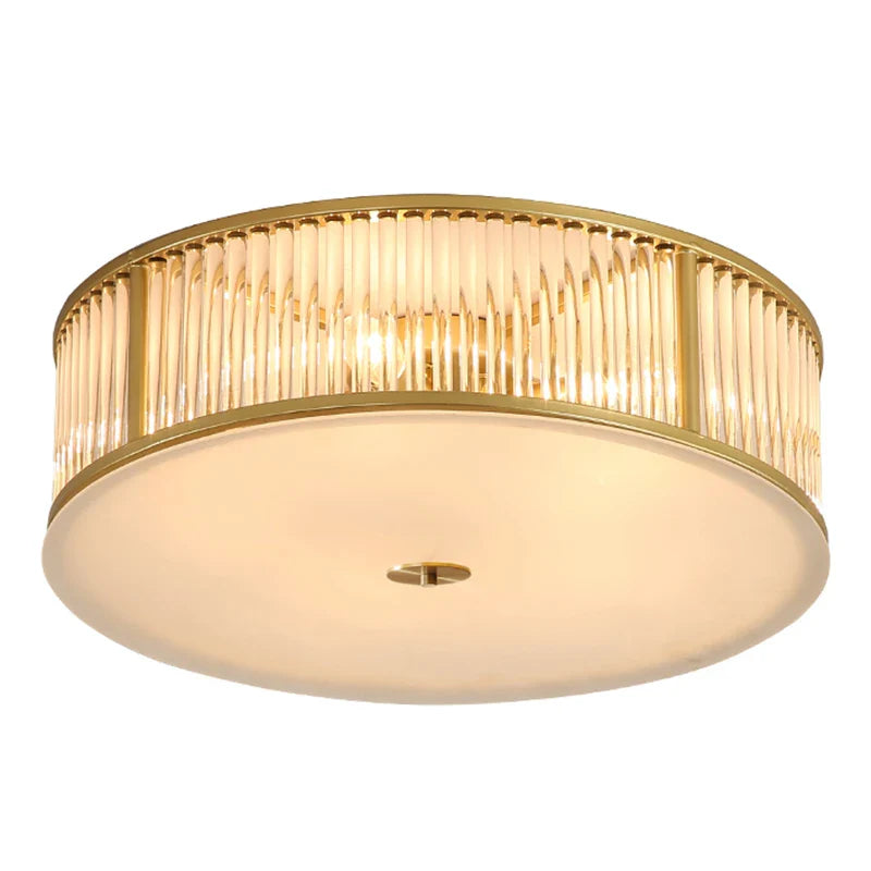 Axyaa Crystal Ceiling Lamp: Elegant LED Lighting for Home Décor