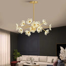 Axyaa Nordic Chandeliers Dining Room Pendant Lamps Ceiling Lights Indoor Lighting