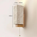 Axyaa Cream Sconce Light LED Wall Lamps for Simple Wabi Sabi Home Decor