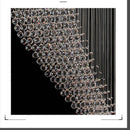 Axyaa Spiral Crystal LED Chandelier for Modern Luxury Home Decor