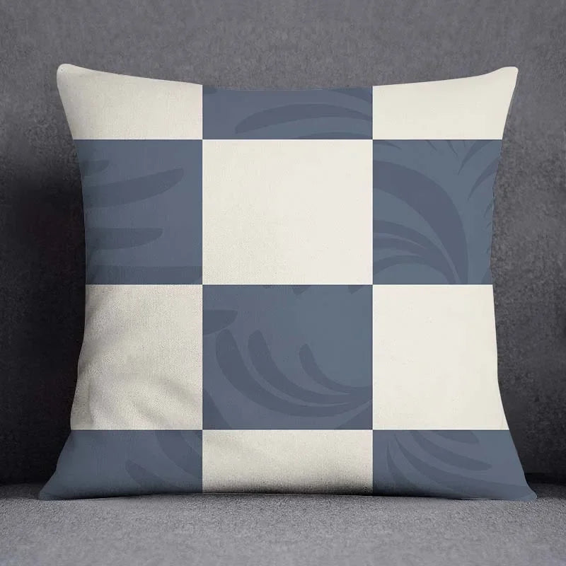 Axyaa Floral Geometric Pillowcase Set Home Decor