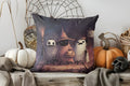 Axyaa Halloween Glow Jack-O'-Lanterns Pillow Cover: Sofa, Bedroom, Car Décor