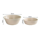 Axyaa Large Capacity Rice Bowl Set, Nordic Style Soup Noodle Bowls