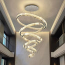 Axyaa Nordic Stair Chandelier Pendant Light for Living Room & Dining Room