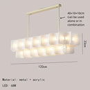 Axyaa Acrylic LED Pendant Chandelier for Home Decor Lighting